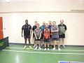 Les joueurs plus Laurent qui prend la photo